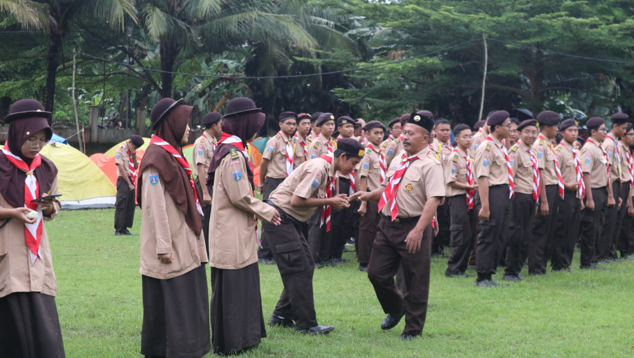 Pramuka CMBBS Laksanakan STAM (Student Camp of Madanian) di Cikujang